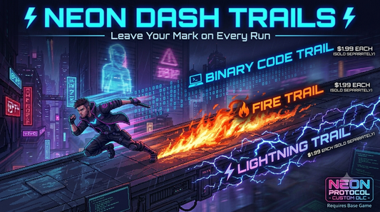 Neon Dash Trails