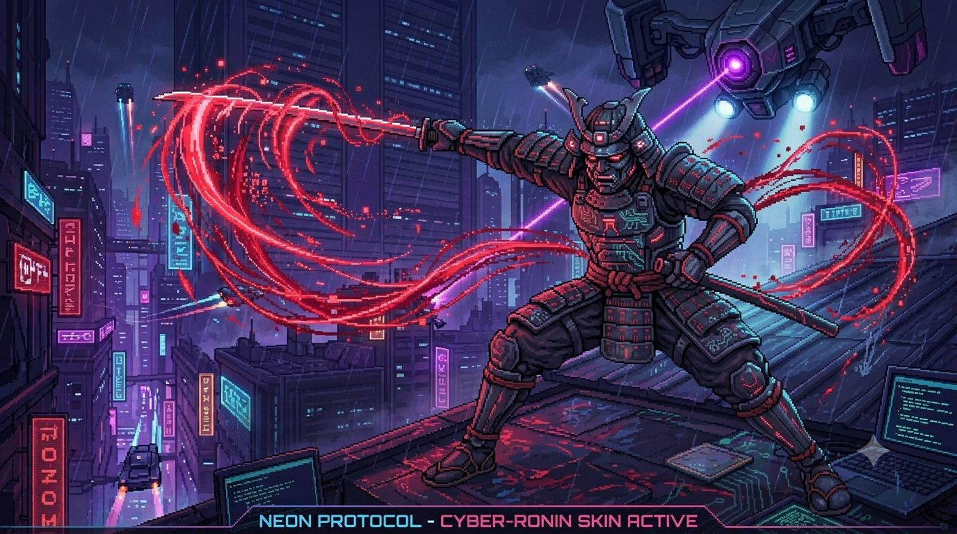 The "Cyber-Ronin" Skin Pack
